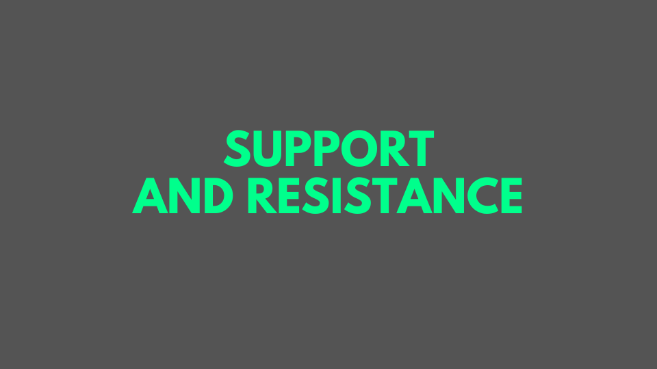 support and resistance